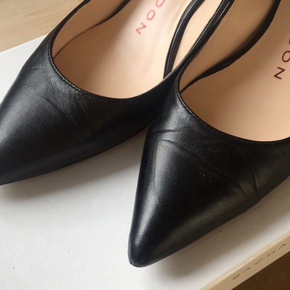 Sacha London Black Slingback Genuine Leather - Picture 6 of 6